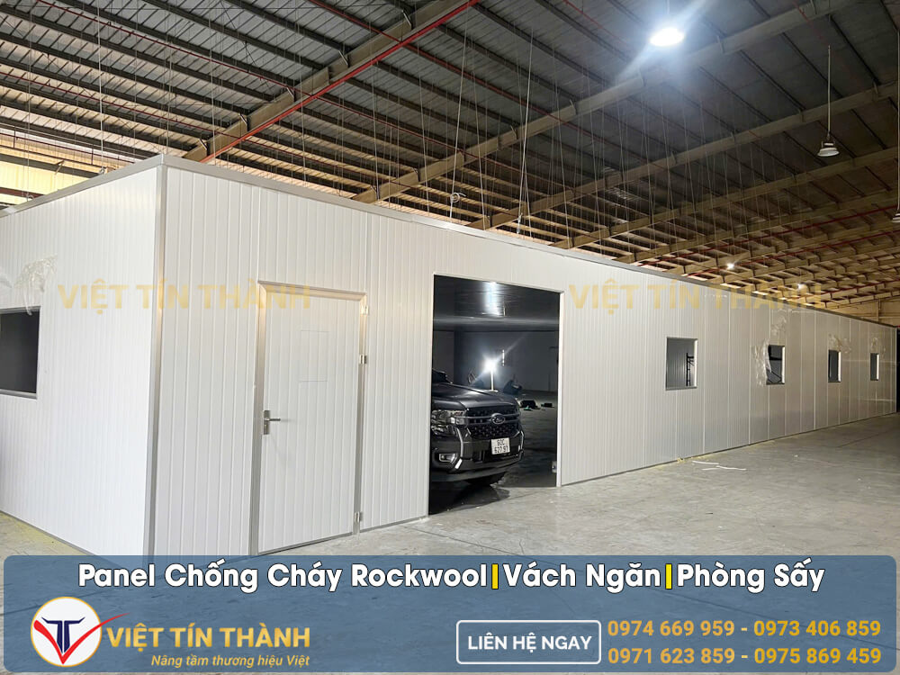 thi công panel rockwool